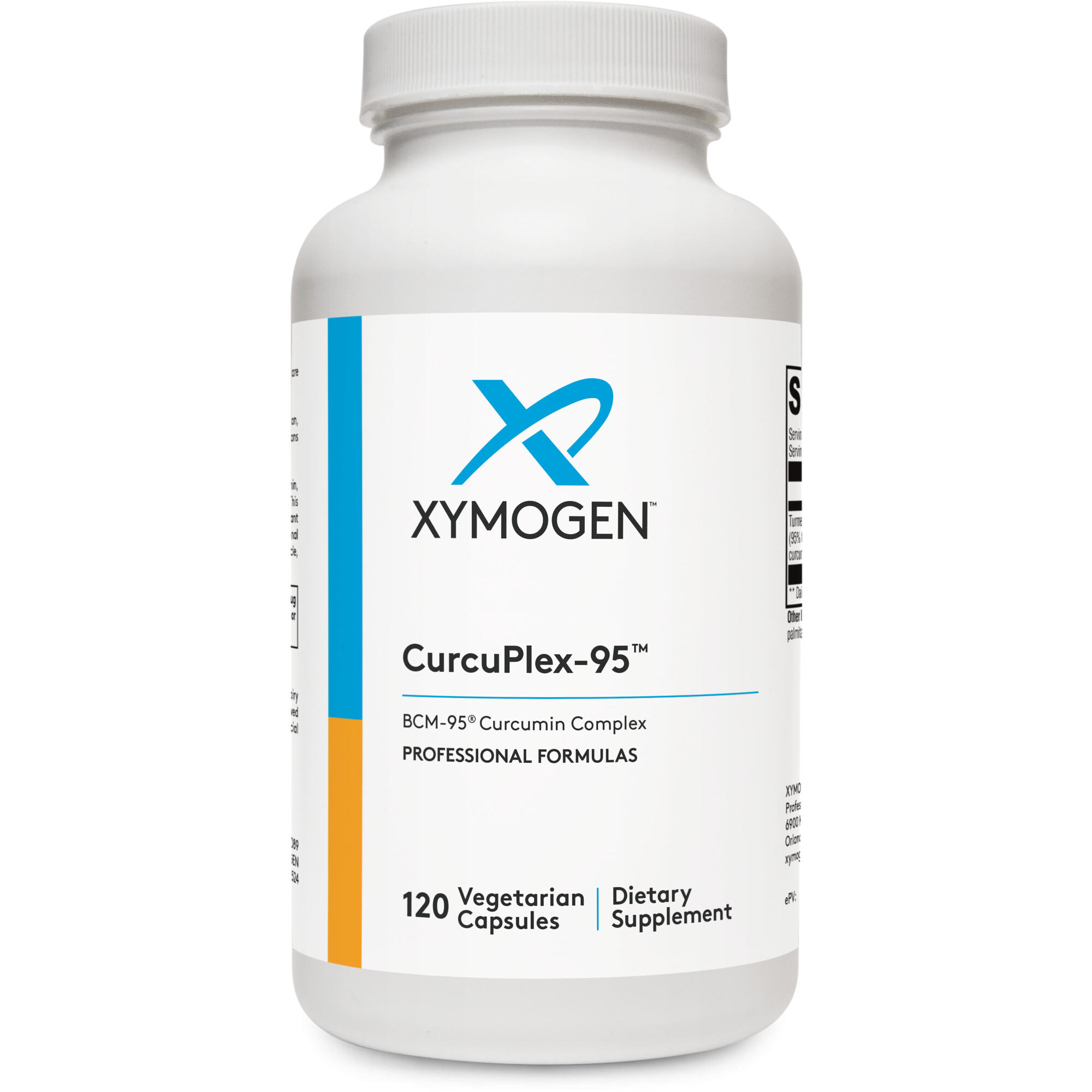 CurcuPlex 95 120 C - BCM-95 Curcumin Supplement | Xymogen
